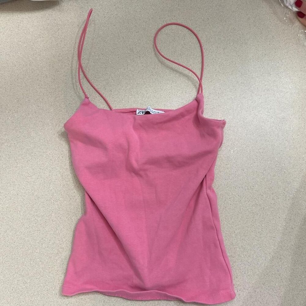 Zara Women's Pink Tank top